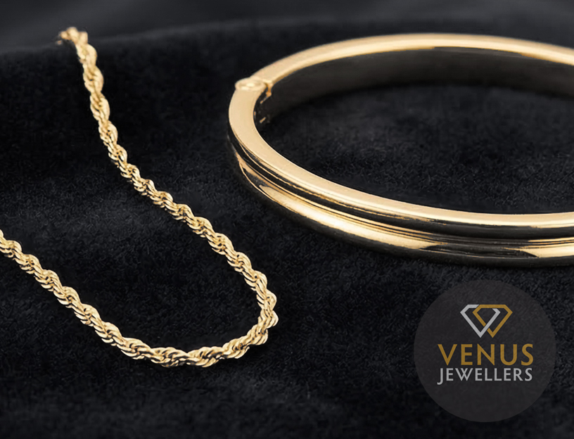 Gold Jewellery Accepted as Loan Collateral | Venus Jewellers