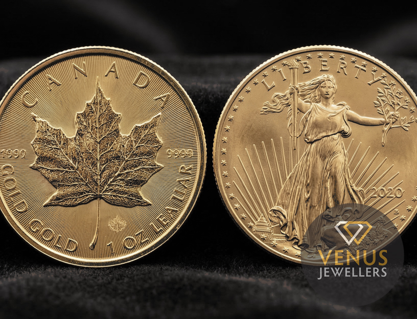 Types of Gold Bullion We Handle | Venus Jewellers