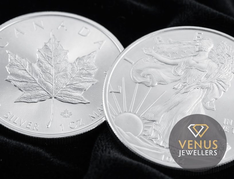 Types of Silver Bullion We Handle | Venus Jewellers